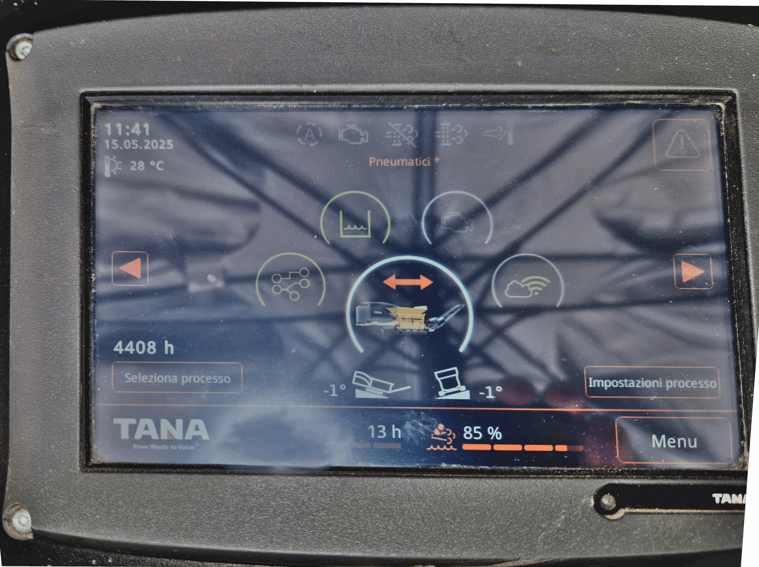 display trituratore tana Vendita Trituratore Usato TANA Shark 440DT Eco